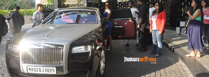 Priyanka Chopra with her Rolls Royce Ghost