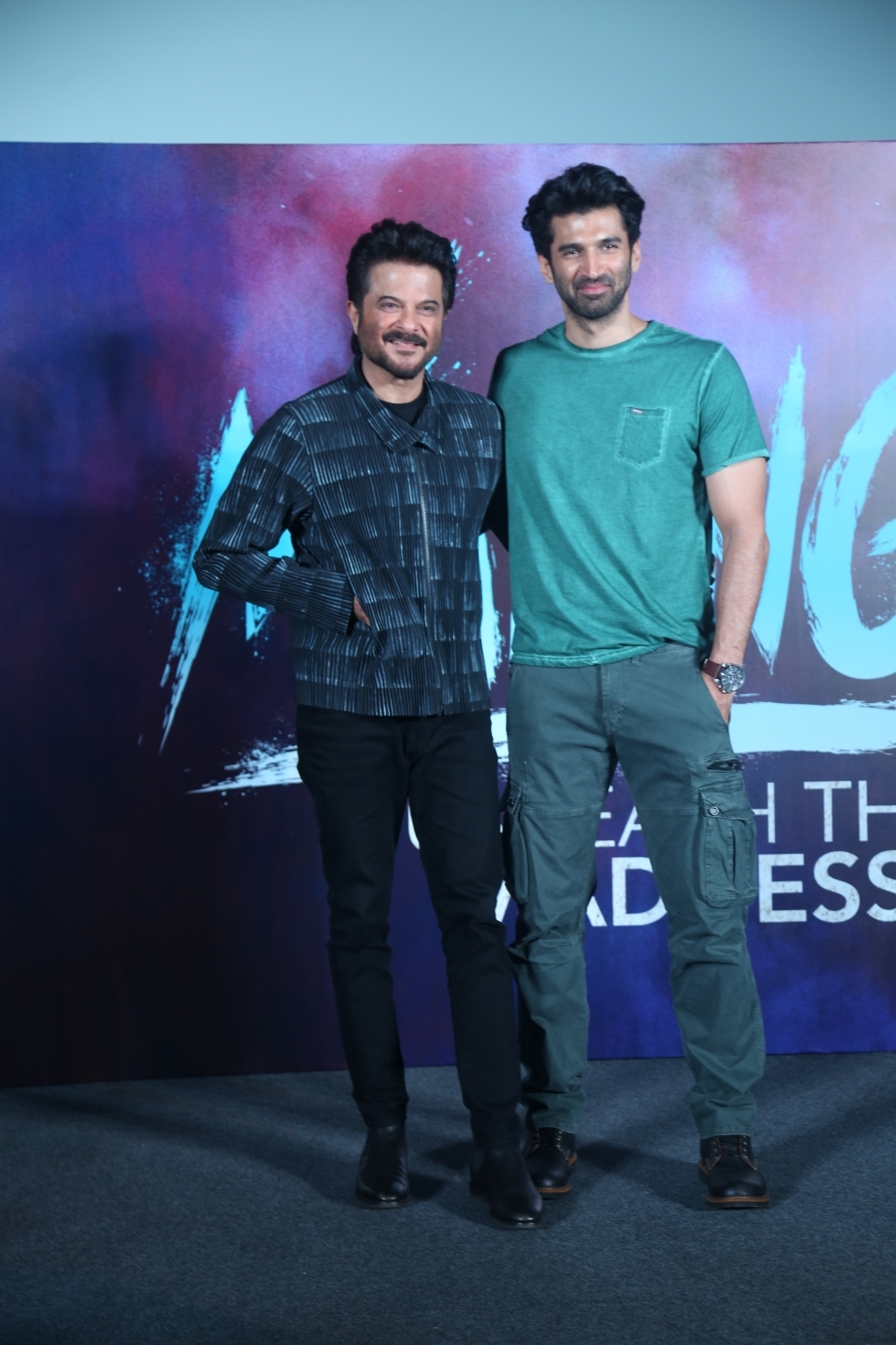 Mumbai: Actors Anil Kapoor and Aditya Roy Kapoor at the trailer launch of their upcoming film "Malang" in Mumbai on Jan 6, 2020. (Photo: IANS)