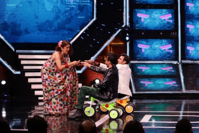 Ayushmann Khurrana, Neena Gupta and Jitendra Kumar appear on the reality show 