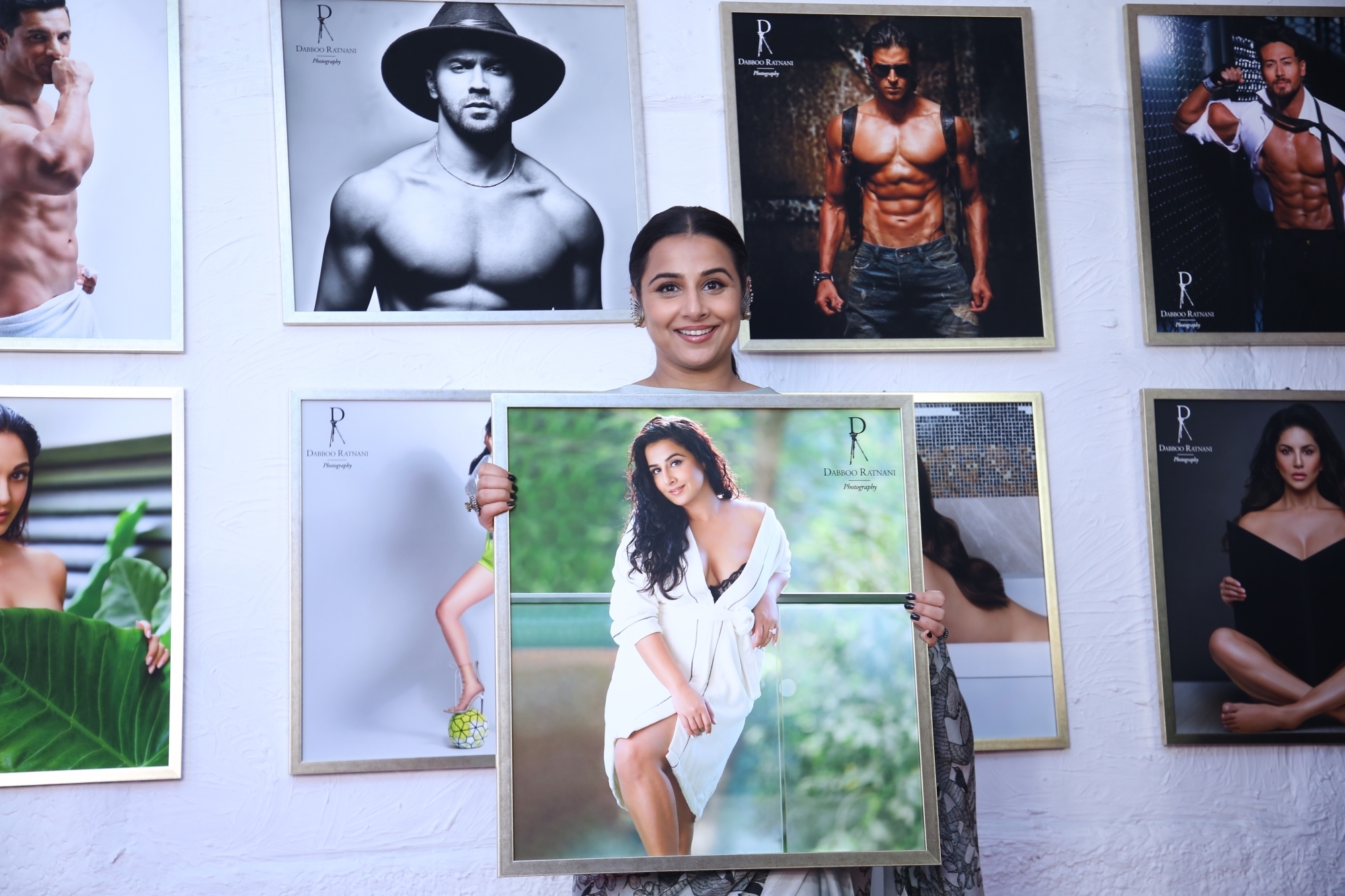 Mumbai: Actress Vidya Balan at fashion photographer Dabboo Ratnani's calendar launch in Mumbai on Feb 17, 2020. (Photo: IANS)