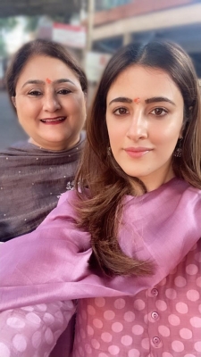 Nupur Sanon visits Mumbai