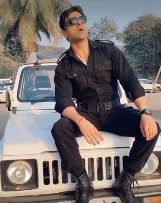 Actor Vivek Dahiya, known for his work in TV shows such as 