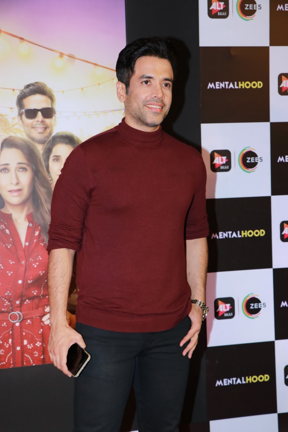 Mumbai: Actor Tusshar Kapoor at the screening of his sister Ekta Kapoor's upcoming web series "Mentalhood" in Mumbai on March 7, 2020. (Photo: IANS)