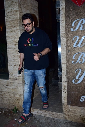 Mumbai: Filmmaker Dinesh Vijan at sports agent Bunty Sajdeh's party in Mumbai on March 13, 2020. (Photo: IANS)
