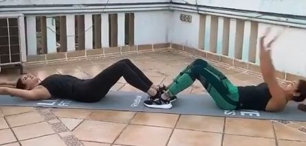 If you are missing your gym sessions due to coronavirus outbreak, don't worry. Actress Katrina Kaif has shared some amazing workout exercises you all can do at home, amid the COVID-19 lockdown.