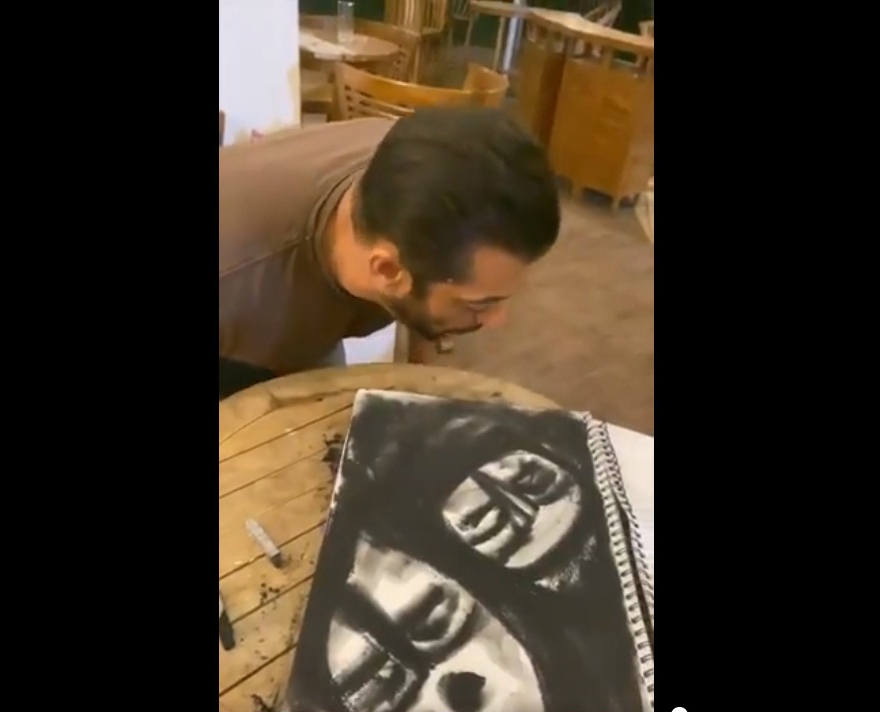 COVID-19 effect: Salman Khan sketches and hums 'Kaho Na Pyaar Hai'.