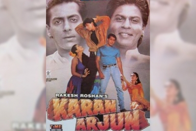 Poster of Salman Khan and Shah Rukh Khan starrer 