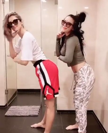 Actor Tiger Shroff's sister Krishna along with actress Disha Patani are getting bored at home -- at least that's what they have expressed through there latest funny "bored in a house" video. To kill their boredom, Disha and Krishna have made a Tik Tok video. The two were seen dancing to the tunes of an amusing track "I'm bored in a house".