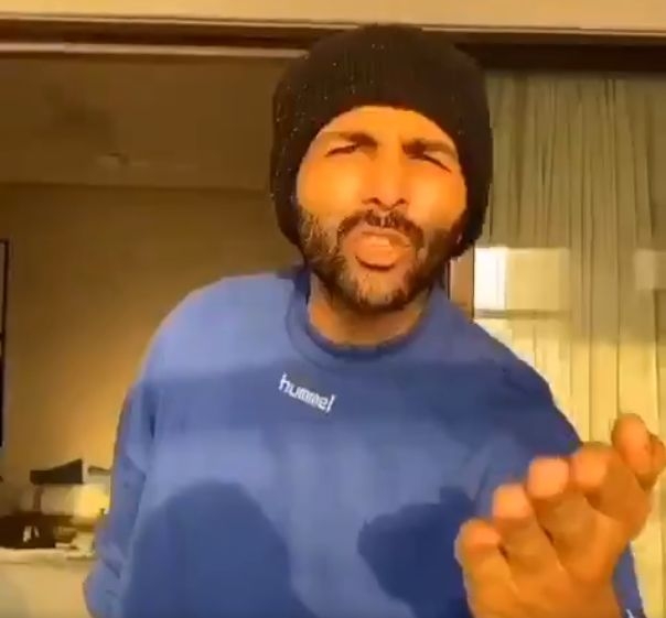 Kartik Aaryan raps on coronavirus in new video.