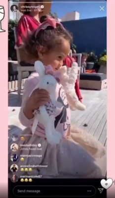 Singer John Legend along with his model wife Chrissy Teigen hosted an adorable wedding for daughter Luna