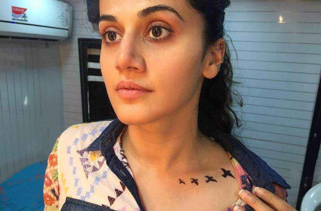 Here's why Taapsee Pannu can't have a tattoo on her neck