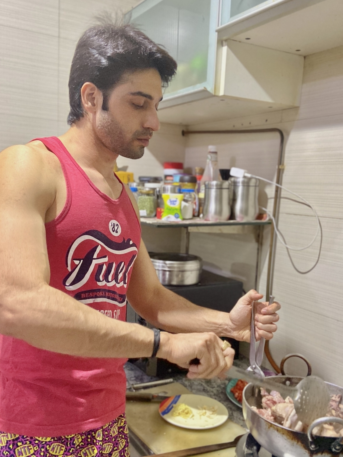 Lockdown diaries: Male TV stars 'share the load' with spouses at home.