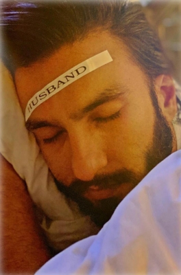 Deepika shares sleeping photo of 