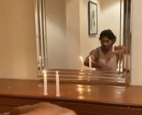 Vidyut Jammwal uses ancient martial art to light and put out his candles.