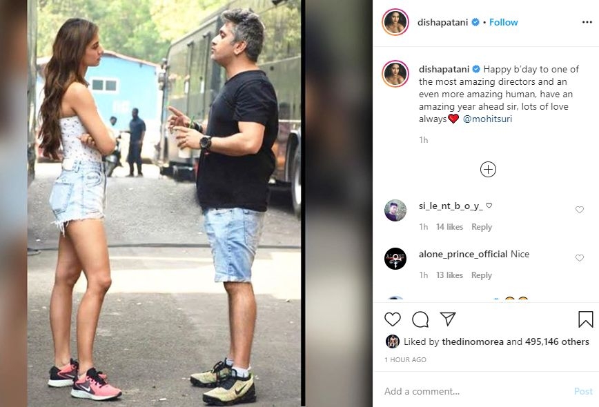 Disha Pataniâ€™s special birthday note for Mohit Suri.