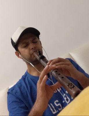 Lockdown diaries: Vatsal Sheth always wanted to learn playing flute.