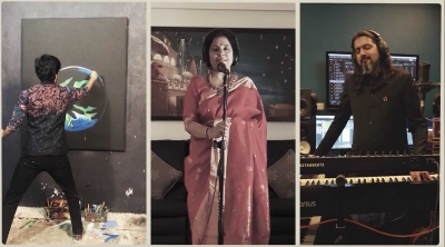 40 musicians from 6 nations regale fans in 190 cities for COVID-19 awareness.