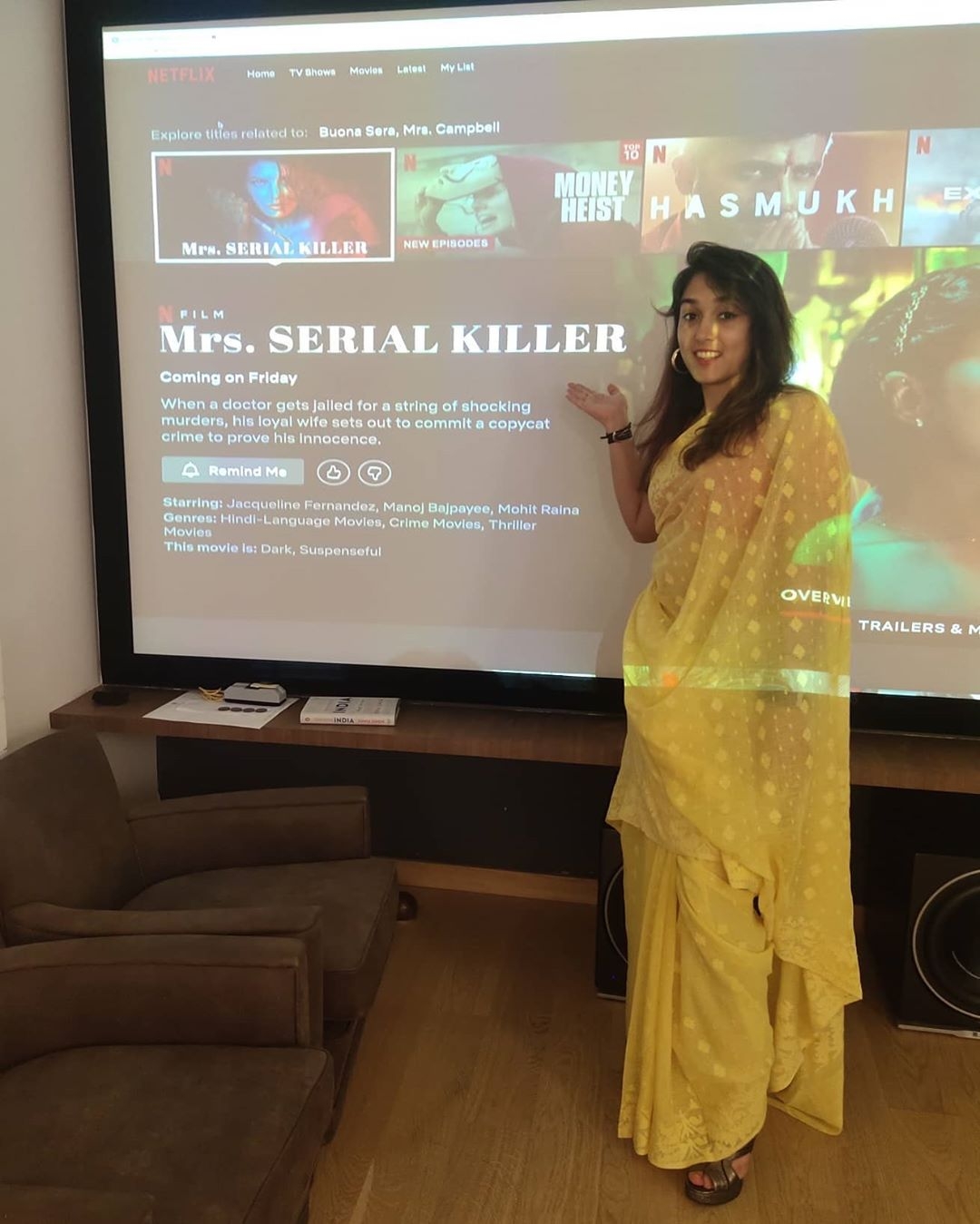 Aamir, Kiran dress up for niece Zayn's debut in 'Mrs Serial Killer' in new post.