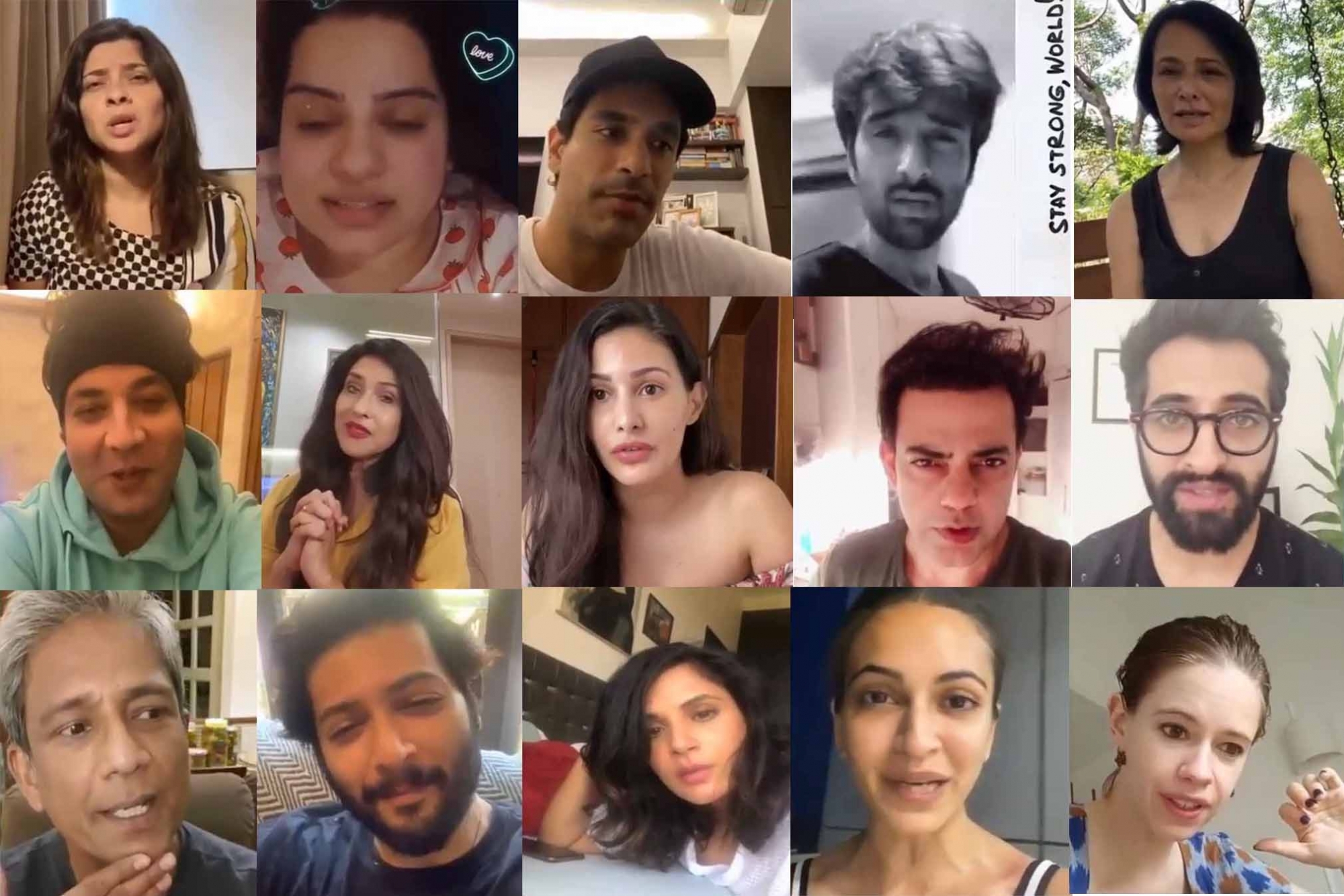 Richa, Kalki, Amyra, Pulkit talk gender parity during lockdown screengrab.