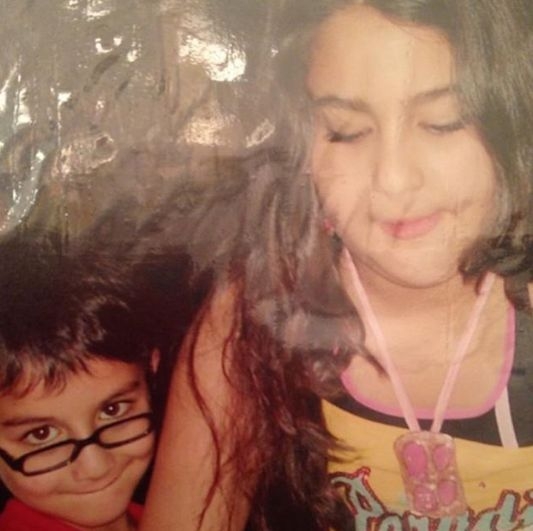 'Bully' Ibrahim shares childhood pic with Sara.