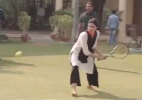 When Deepika and Irrfan played tennis.