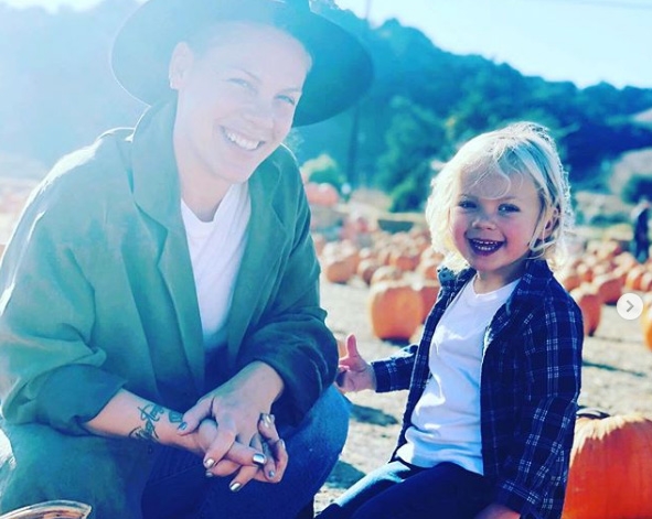 Pink calls corona battle with son most challenging.