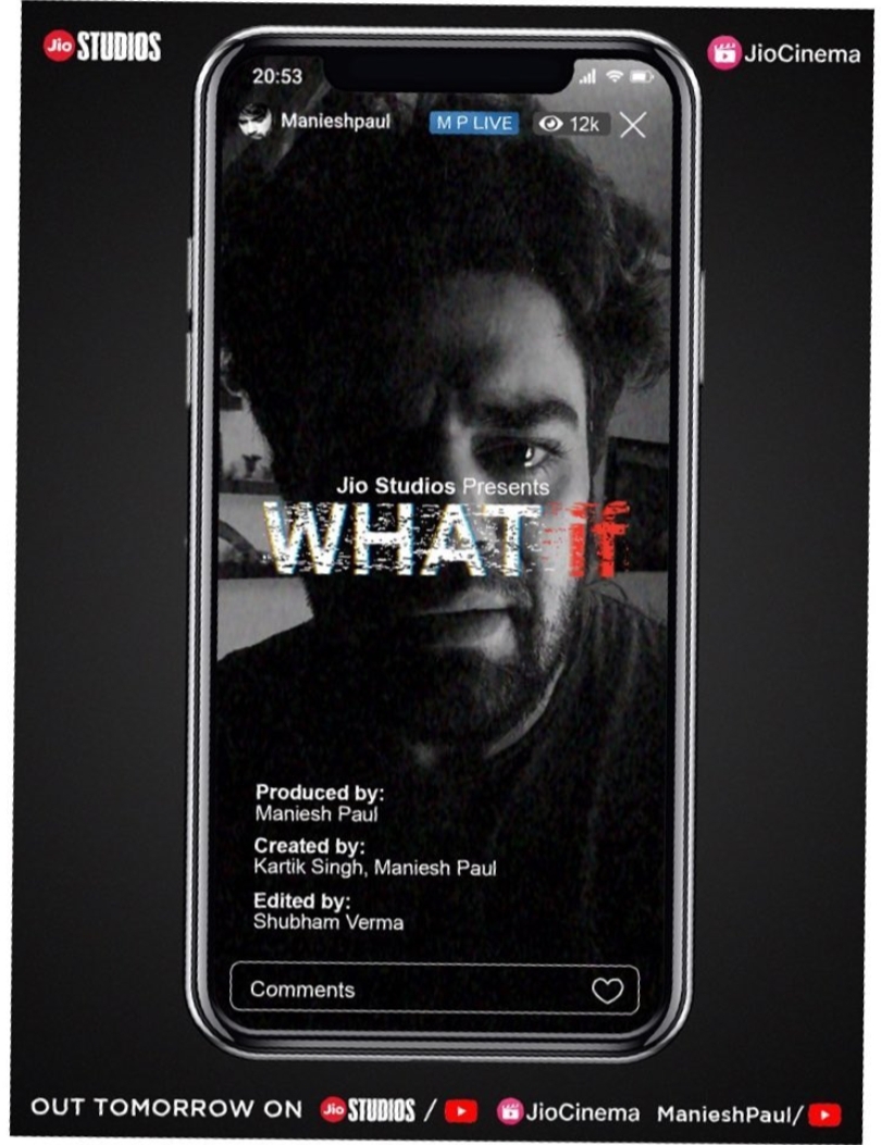 Maniesh Paul to donate money earned by his new short film.