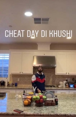 Cheat day makes Diljit Dosanjh 