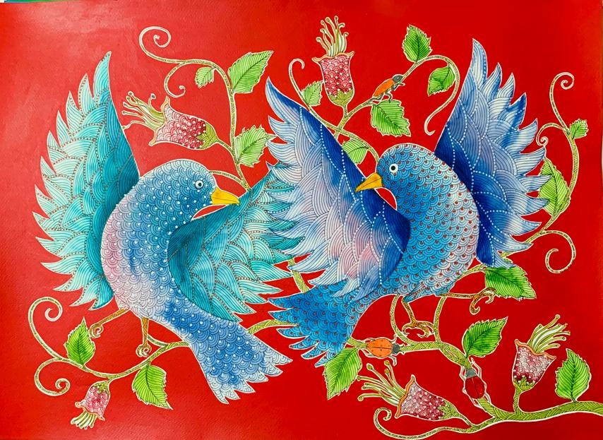 Artist Venkat Singh Shyam's work on the world of flora, fauna.