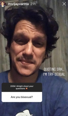 Why Vijay Verma loves nineties fashion.