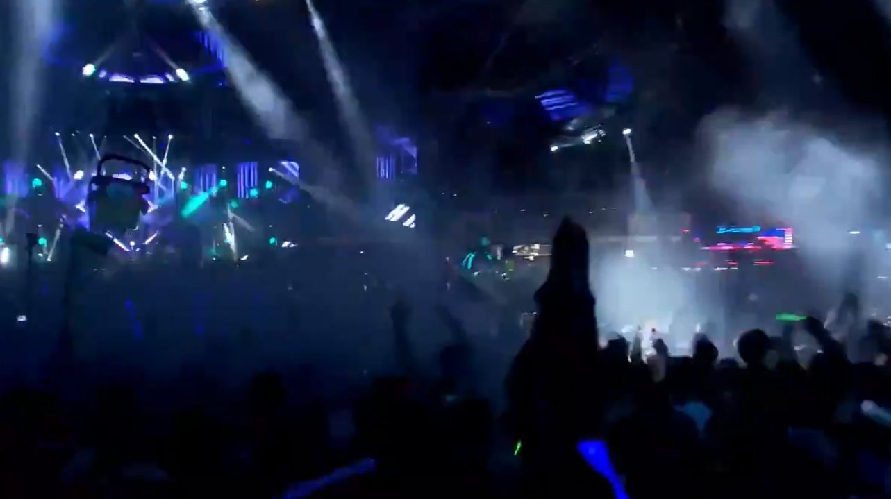 Calvin Harris recalls near-death experience.