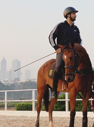 Vicky remembers his horse riding days in throwback photo,