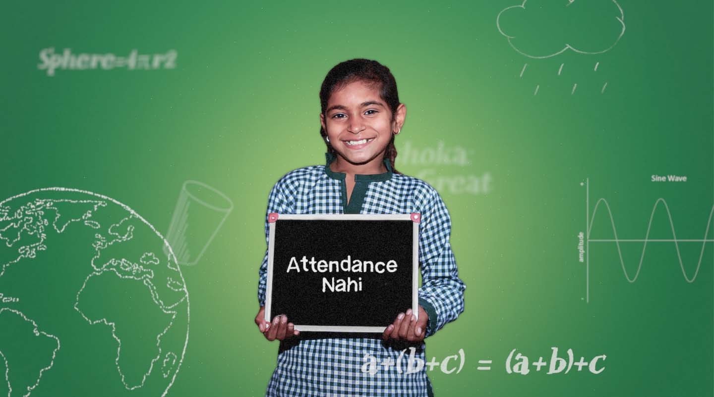 Bhumi Padnekar supports education programme.