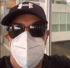 Vindu Dara Singh flies from Chandigarh to Mumbai, shares airport video.