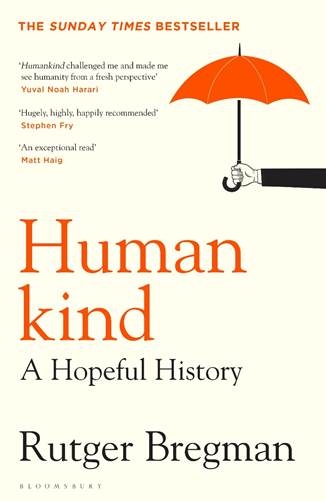 The Book cover of â€˜Humankind: A Hopeful Historyâ€™.