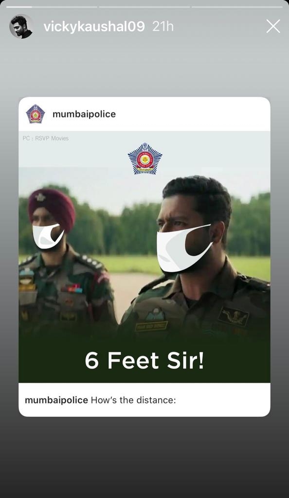 Vicky Kaushal's line 'How's the josh' gets quirky spin, Mumbai Police style.