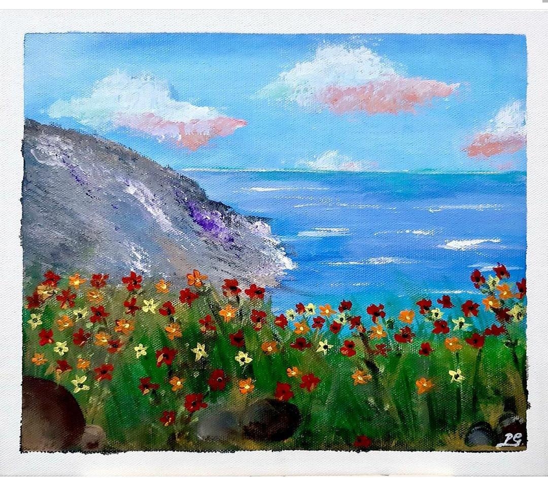 Pooja Gor back to painting mode.