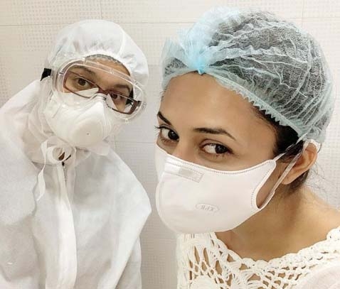 Divyanka goes for 'dentist visit' in 'corona times'.