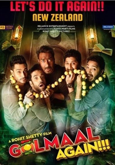 'Golmaal Again' first Hindi film to release in NZ post-COVID.