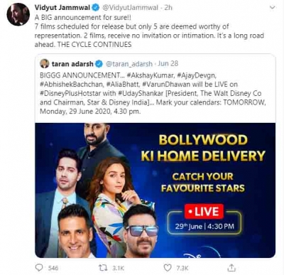 Vidyut Jammwal questions trend of star power dictating Bollywood.