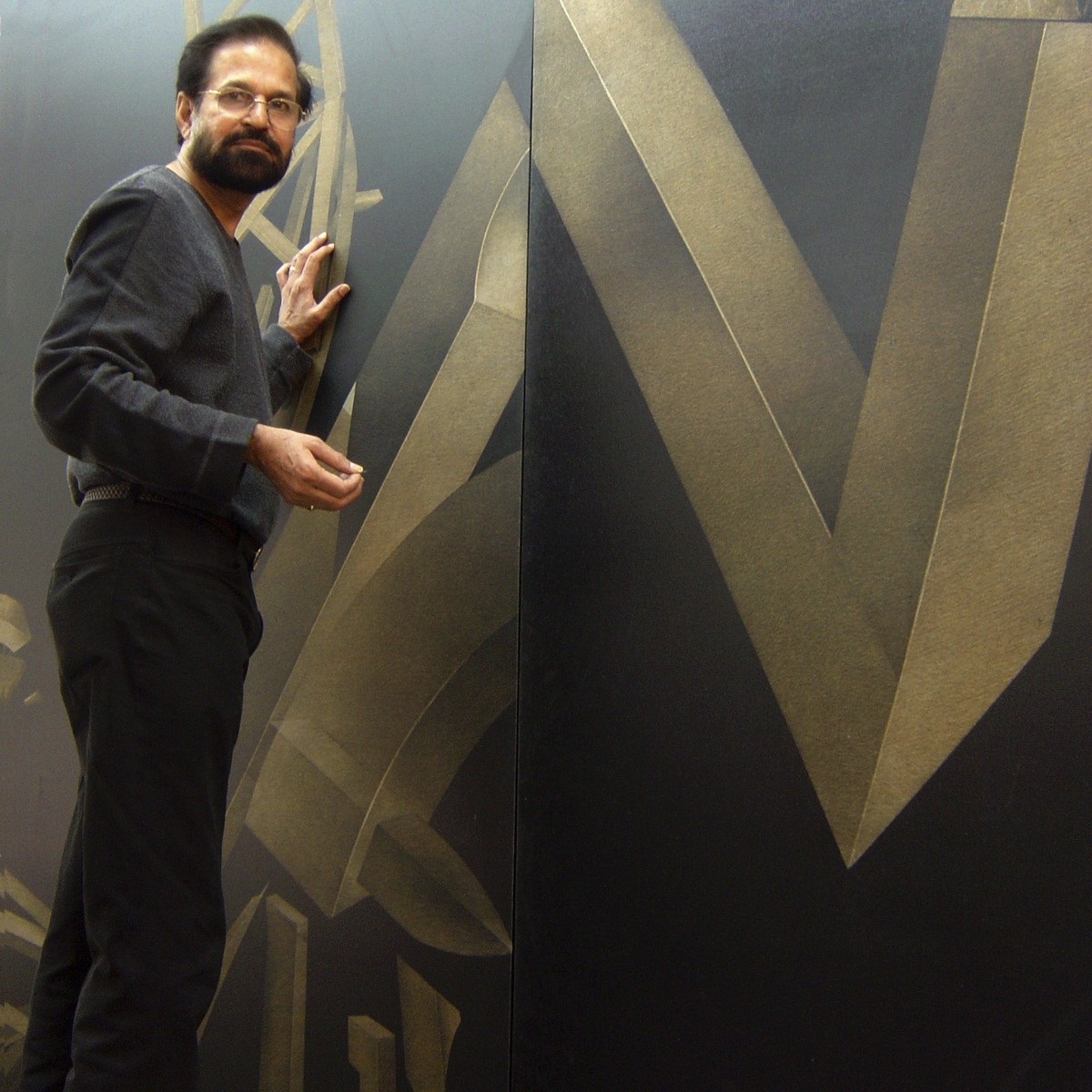 Artist Rameshwar Broota.