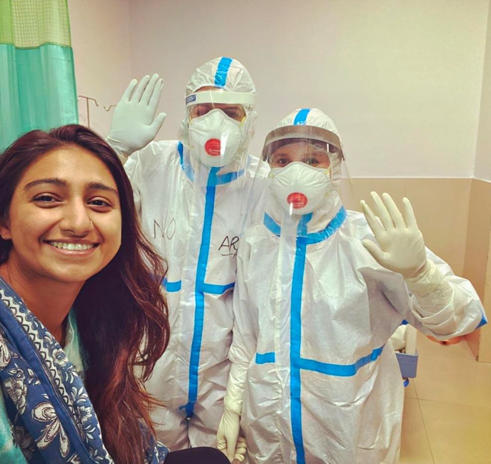 Mohena Kumari tests COVID-19 negative.