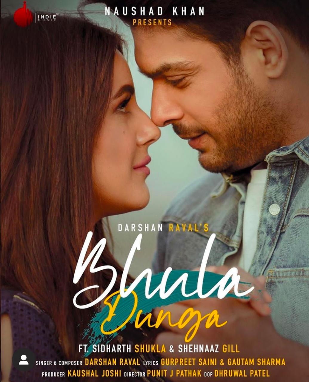 Sidnaaz fans work at garnering 100mn hits for 'Bhula dunga' video.