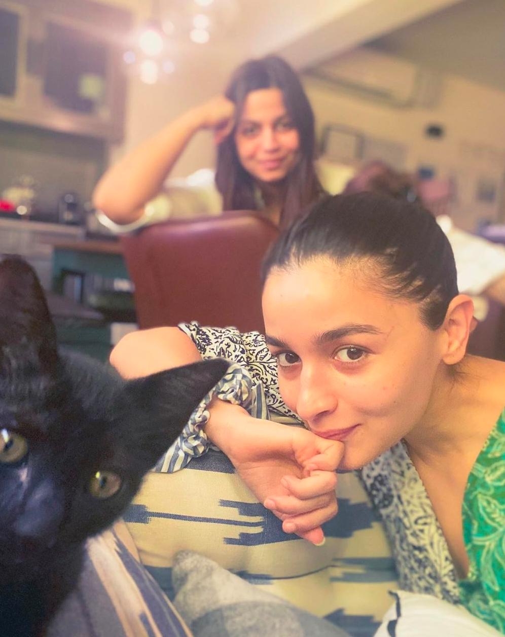 Alia Bhatt's cat Juniper can take selfies!.