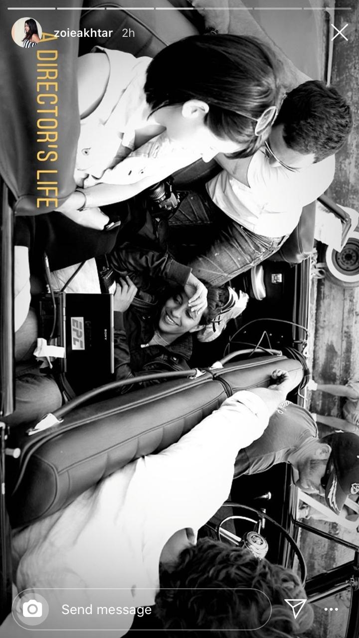 Zoya Akhtar celebrates nine years of release by sharing pictures from the shoot of 'Zindagi Na Milegi Dobara'!