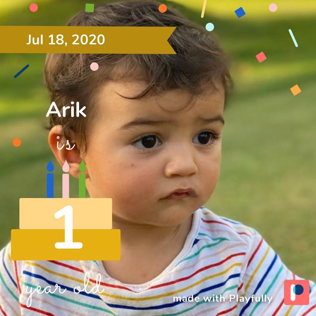 Arjun Rampal introduces son Arik to the world on Instagram. (Photo: Sugandha Rawal IANS)