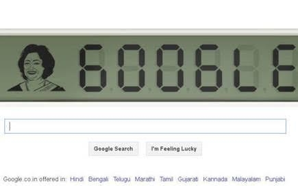 Shakuntala Devi is one of India's youngest superheroes; Do you know that Google had given a Tribute to India's Human Computer through a doodle