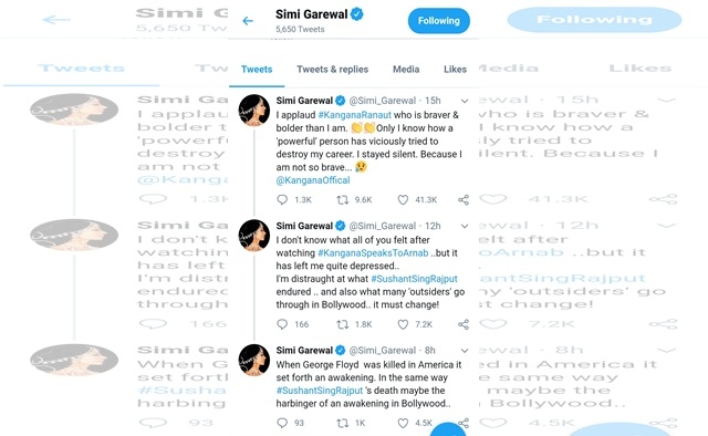 Simi Garewal: A 'powerful' person has viciously tried to destroy my career.