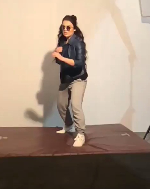 Radhika Madan shows how she kick-starts the week. (Photo: Durga Chakravarty)