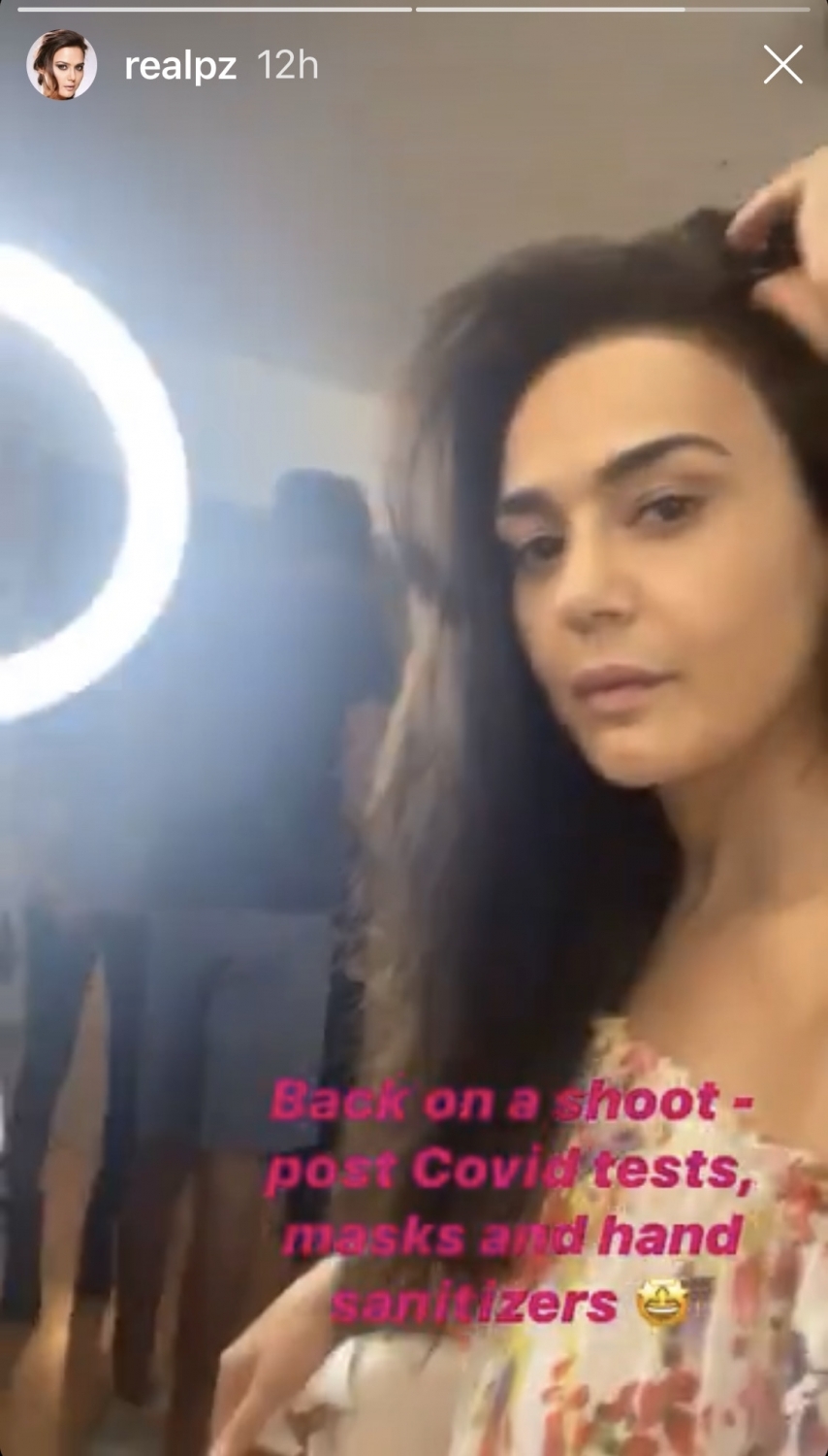 Preity Zinta. (Photo: Durga Chakravarty/IANS)